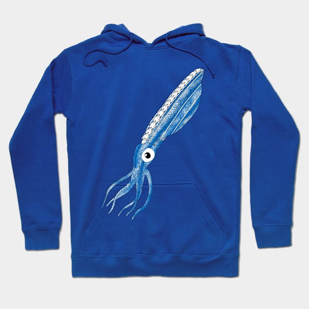 Tribal Squid Hoodie by macdonaldcreativestudios